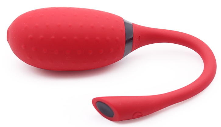 Oeuf vibrant Fugu Contrôle à distance 7 x 3.5 cm Rouge – Image 6