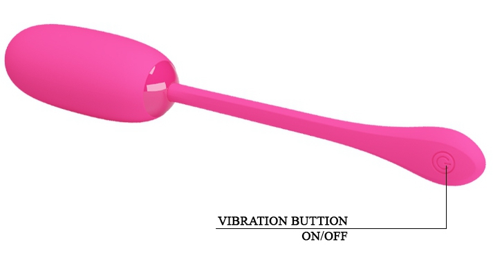 Oeuf vibrant JULIUS Pretty Love 7.8 x 33 cm Rose – Image 7