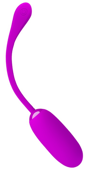 Oeuf vibrant Julius Pretty Love 7.8 x 3.3 cm Violet – Image 3