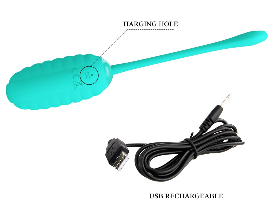 Oeuf Vibrant Kirk 8 x 3.5cm Turquoise – Image 4