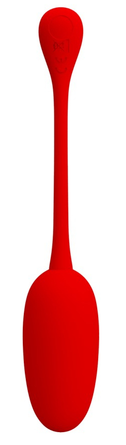 Oeuf Vibrant Knucker 7 x 3.3cm Rouge – Image 3