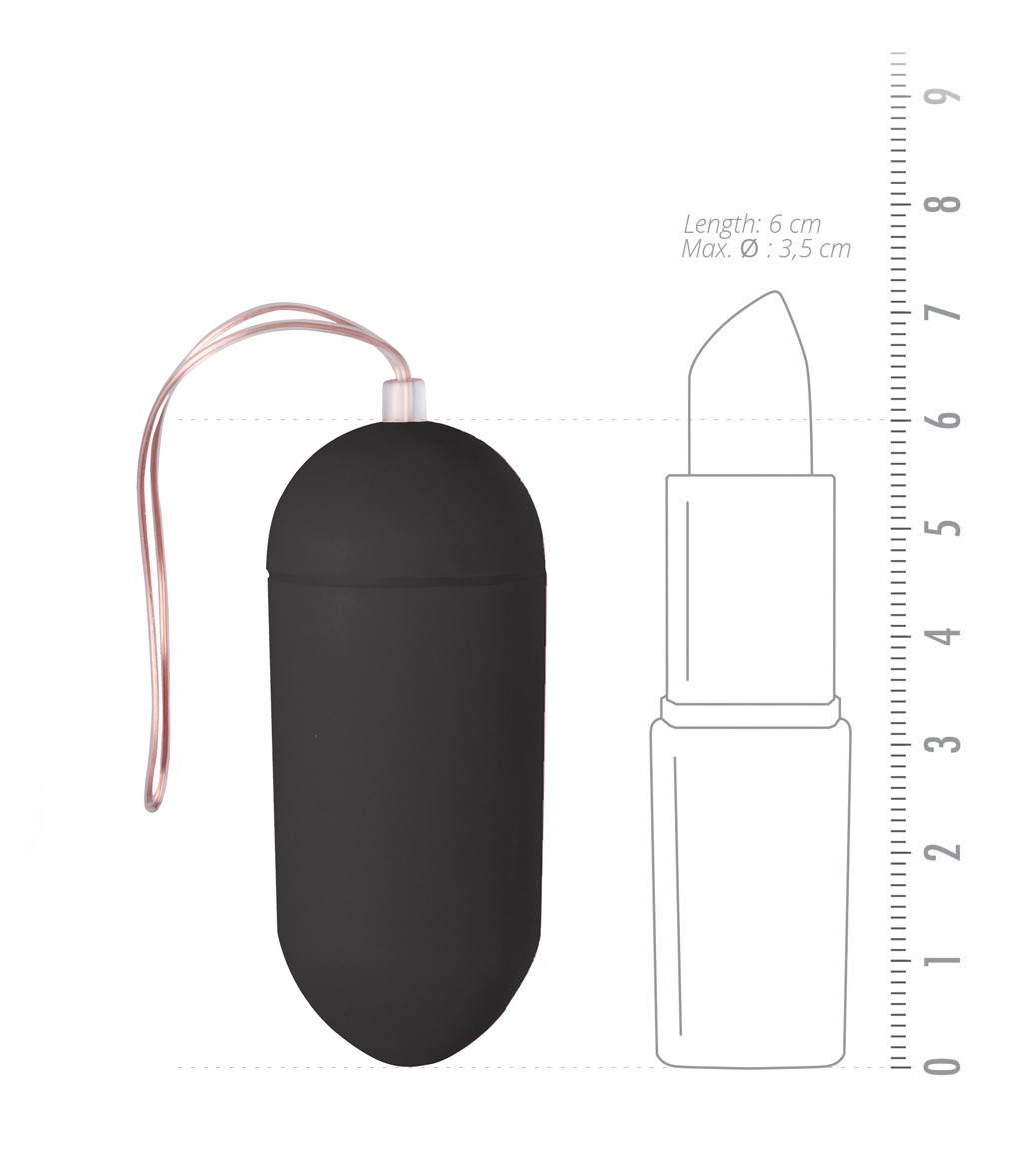 Oeuf Vibrant Secret Control noir - 7.6 x 3.4 cm – Image 4