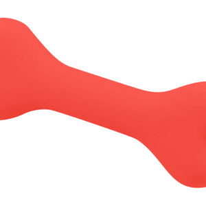 Os en silicone Bone Rouge