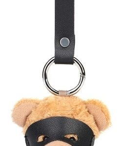 Ours Peluche Porte-Clés Beari Harness Noir