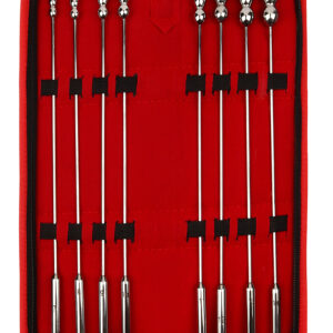 Pack 8 Tiges d'urètre Beadund 23 cm - Diamètre 7 à 14mm