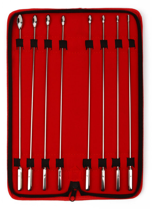 Pack 8 Tiges d'urètres Rosund Bud 26 cm - Diamètres 4 à 12mm