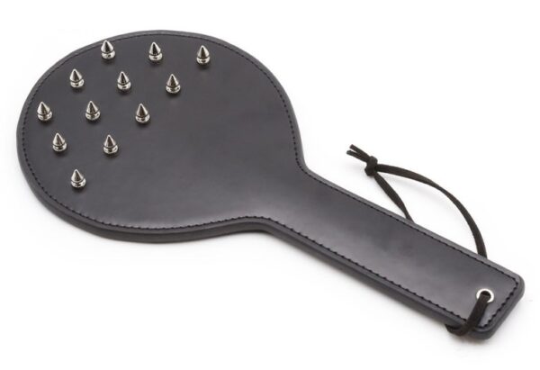 Paddle avec pointes métal 30 x 15cm Noir – Image 2