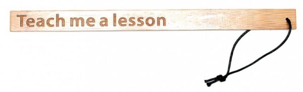 Paddle en bambou Teach Me a Lesson 40cm – Image 2