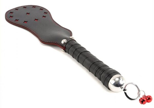 Paddle en simili Star noir-rouge 35cm – Image 5