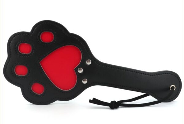 Paddle Patte 28 x 13cm Noir-Rouge – Image 4