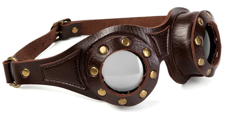 Paire de lunettes Motor Marron – Image 3