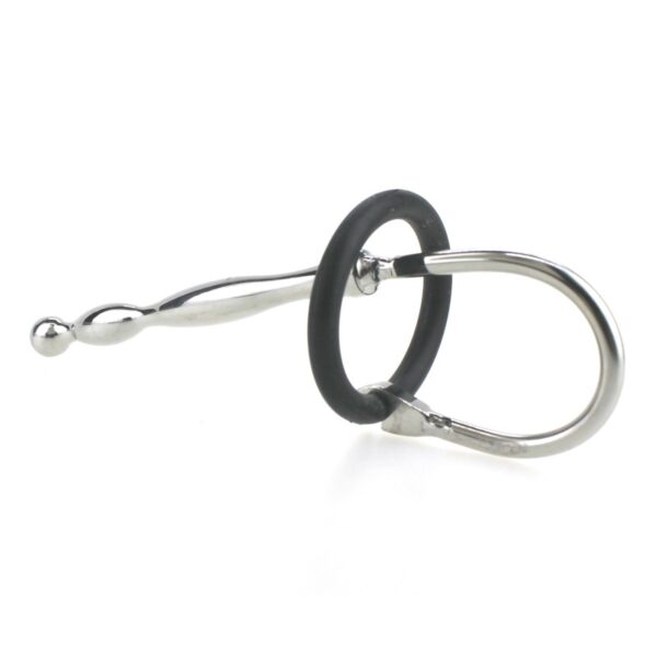 Penis Plug Pen Cock Ring Silicone 8mm – Image 2