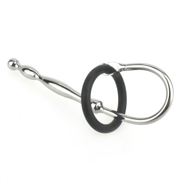 Penis Plug Pen Cock Ring Silicone 8mm – Image 4