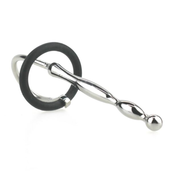 Penis Plug Pen Cock Ring Silicone 8mm – Image 6