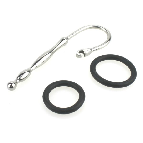 Penis Plug Pen Cock Ring Silicone 8mm – Image 7