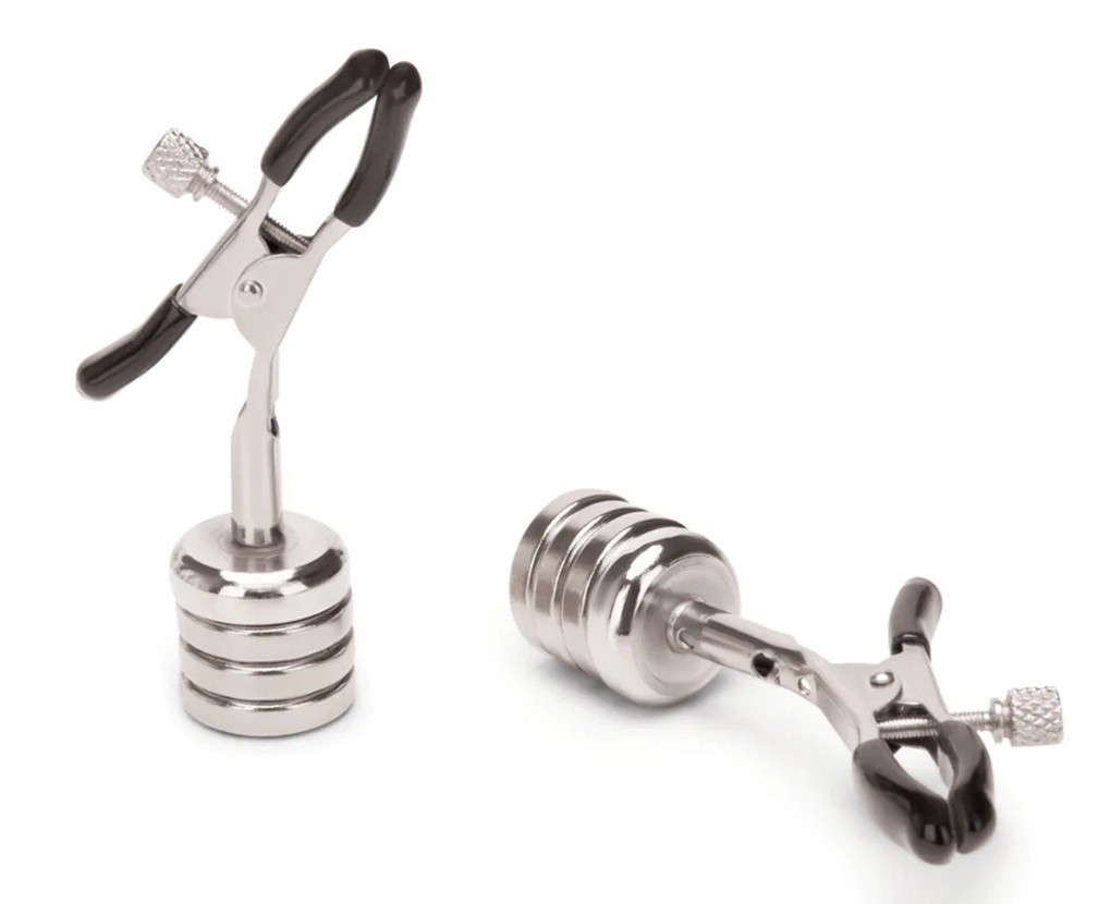Pinces Nipple Clips avec Poids 60g x2