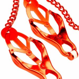 Pinces pour tétons Mr Fist Rouge