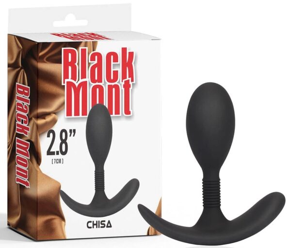 Plug anal Play Black Mont S 7.5 x 2.5cm – Image 2