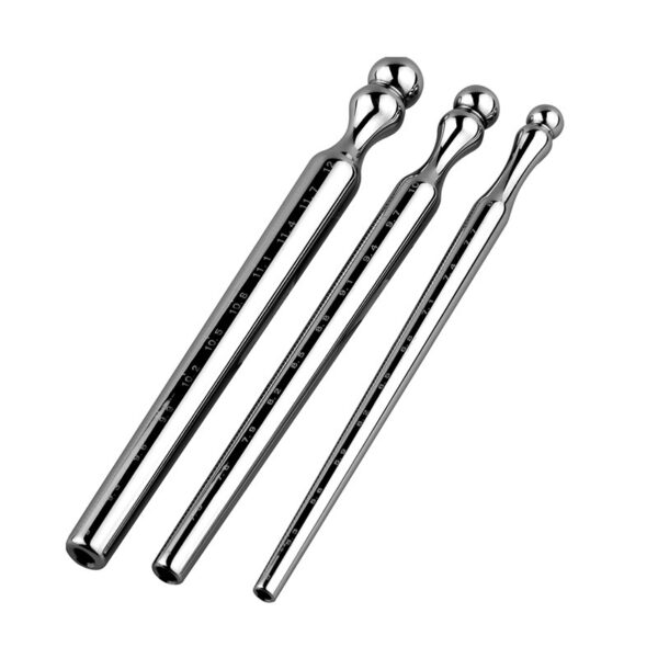 Plug d'urètre percé Holl Dilator S 11 cm - Diamètre 5-8mm – Image 2