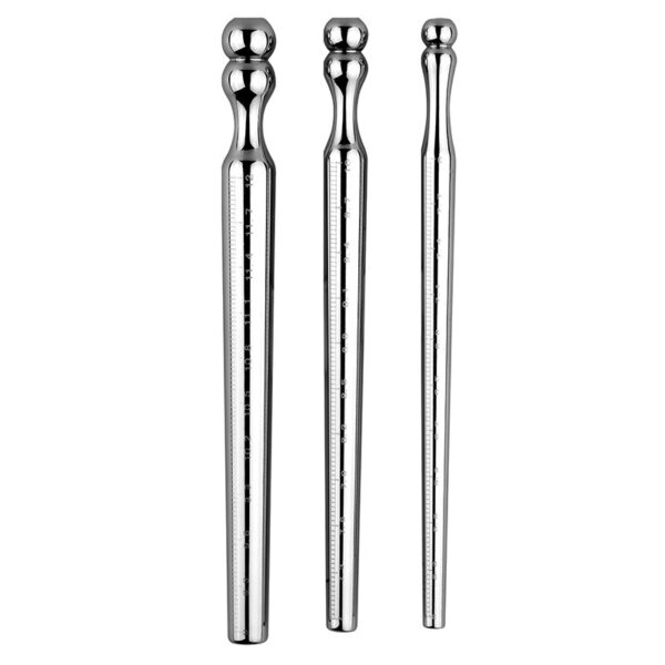 Plug d'urètre percé Holl Dilator S 11 cm - Diamètre 5-8mm – Image 3