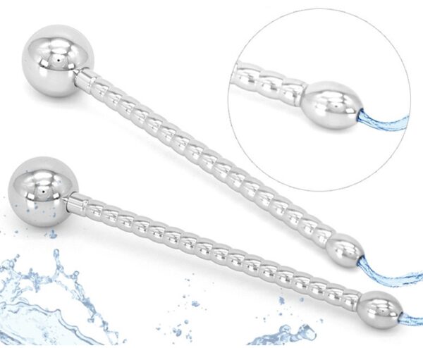 Plug d'urètre percé Long Ball 10cm – Image 4