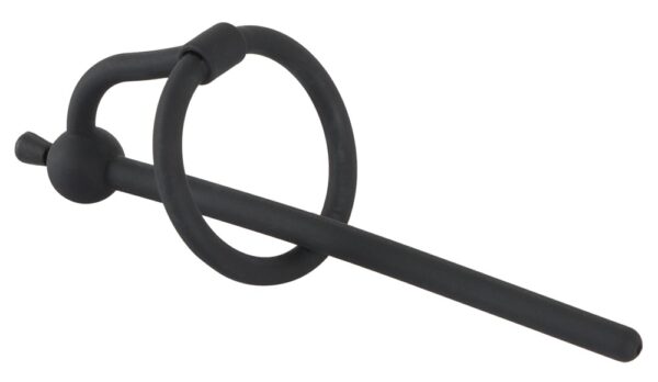 Plug d'urètre percé Play Stop 10.5cm - Diamètre 6mm