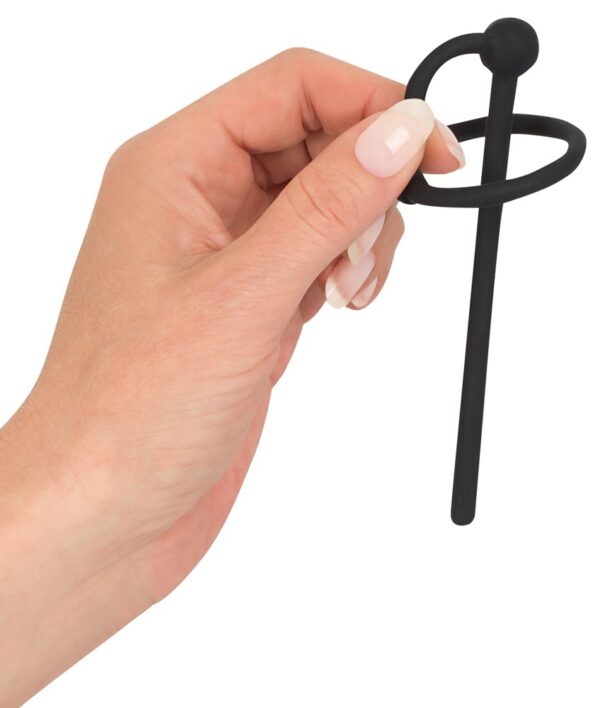 Plug d'urètre percé Ring Play 10.5cm - Diamètre 6mm – Image 5
