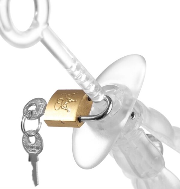 Plug de chasteté anale Expand Lock 13 x 5cm – Image 3