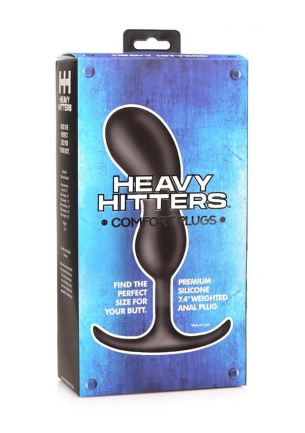 Plug en silicone Hitters Duo L 17 x 4.6cm - Poids 340g – Image 2