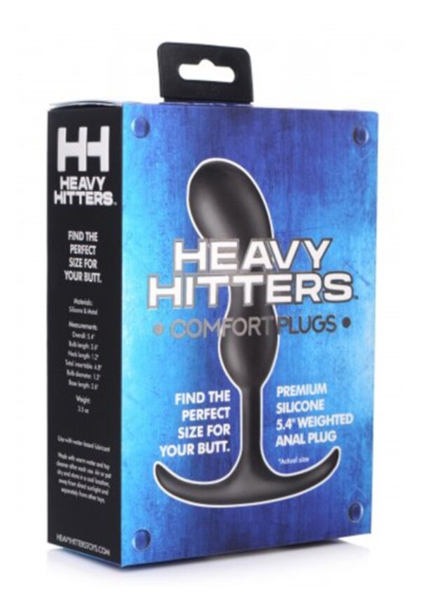 Plug en silicone Hitters Duo S 13 x 3.2cm - Poids 100g – Image 2