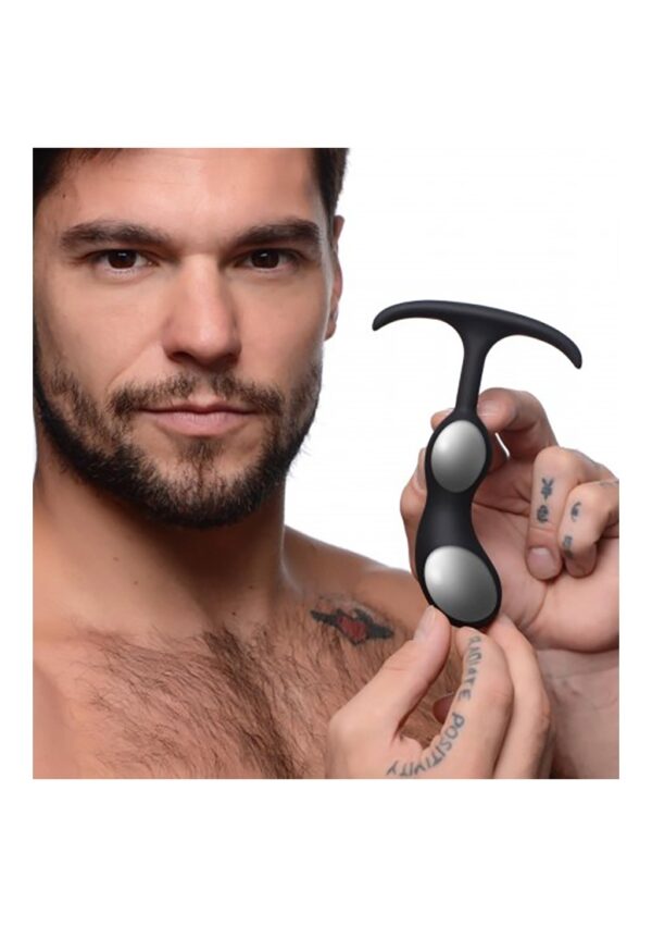 Plug en silicone Hitters Duo S 13 x 3.2cm - Poids 100g – Image 3