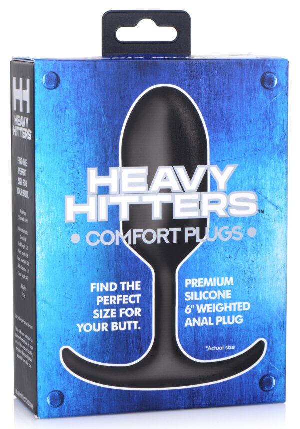 Plug en silicone Hitters L 14 x 4.5cm - Poids 250gr – Image 2