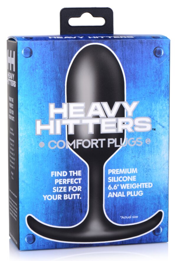 Plug en silicone Hitters XL 16 x 5cm - Poids 368gr – Image 2