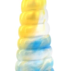 Plug Korn 20 x 6cm Doré-Bleu