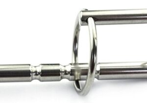 Plug Pénis Groovy 8cm - Diamètre 8mm
