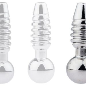 Plug pénis percé Screw L 2.5cm - Diamètre 10mm