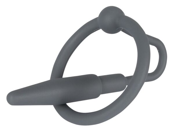Plug Penis Silicone avec Anneau 5.5cm - Diamètre 8mm – Image 3