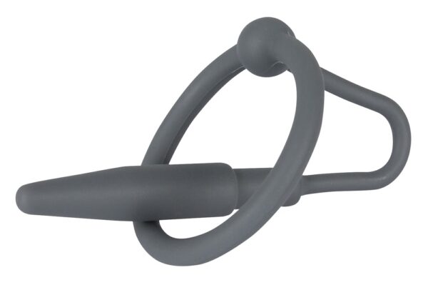Plug Penis Silicone avec Anneau 5.5cm - Diamètre 8mm – Image 4