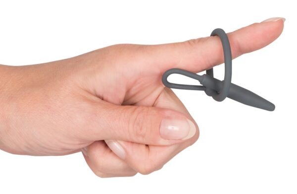 Plug Penis Silicone avec Anneau 5.5cm - Diamètre 8mm – Image 5
