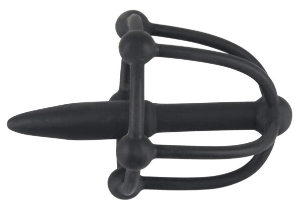 Plug Penis silicone Cage Glans 5cm - Diamètre 8mm