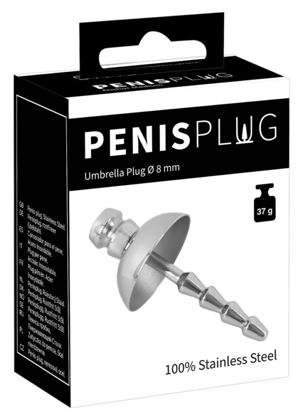 Plug pénis Umbrella 6cm - Diamètre 8mm – Image 2