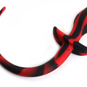 Plug Queue de chien Dog Tail 7.5 x 3.1cm Noir-Rouge