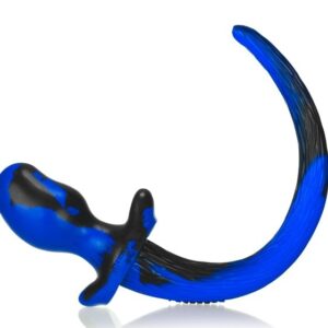 Plug Queue de chien Mastiff 12 x 7 cm Bleu