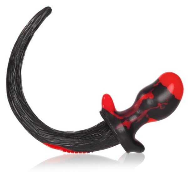 Plug Queue de chien Mastiff 12 x 7 cm Rouge – Image 3