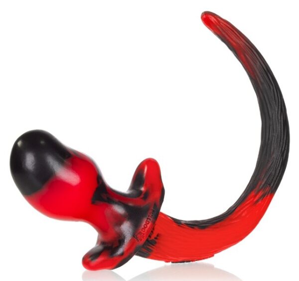 Plug Queue de chien Mastiff 12 x 7 cm Rouge – Image 4