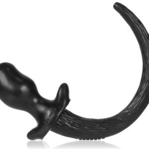 Plug Queue Puppy Tail Beagle 9.5 x 5cm Noir