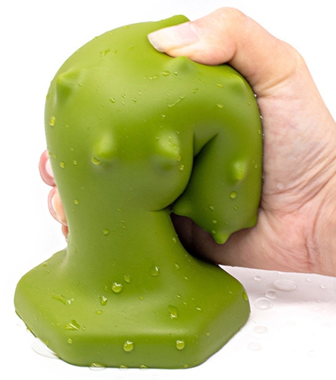 Plug silicone Monster Spike S 8 x 3.5cm Vert – Image 2