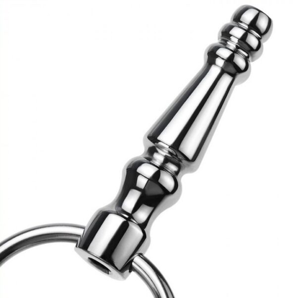 Plug Urètre percé Ribbed Ringo 4cm - Diamètre 10mm – Image 5