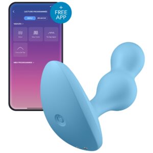 Plug vibrant connecté Deep Diver Satisfyer 9 x 3.2cm