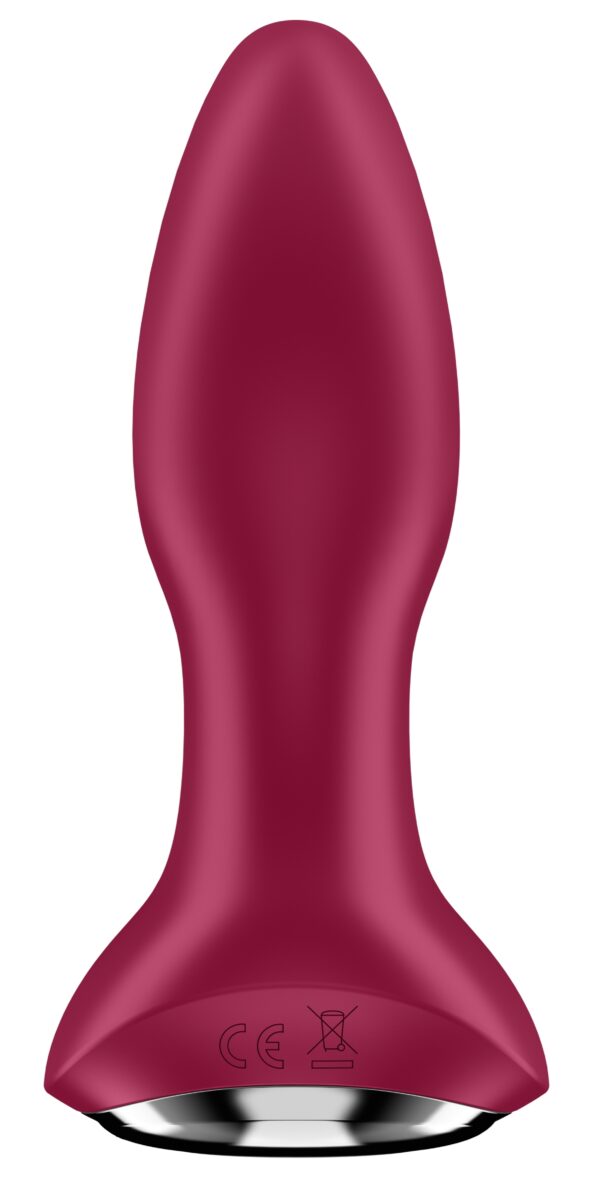 Plug vibrant connecté Rotator Plug Satisfyer 10 x 4cm Fuchsia – Image 6